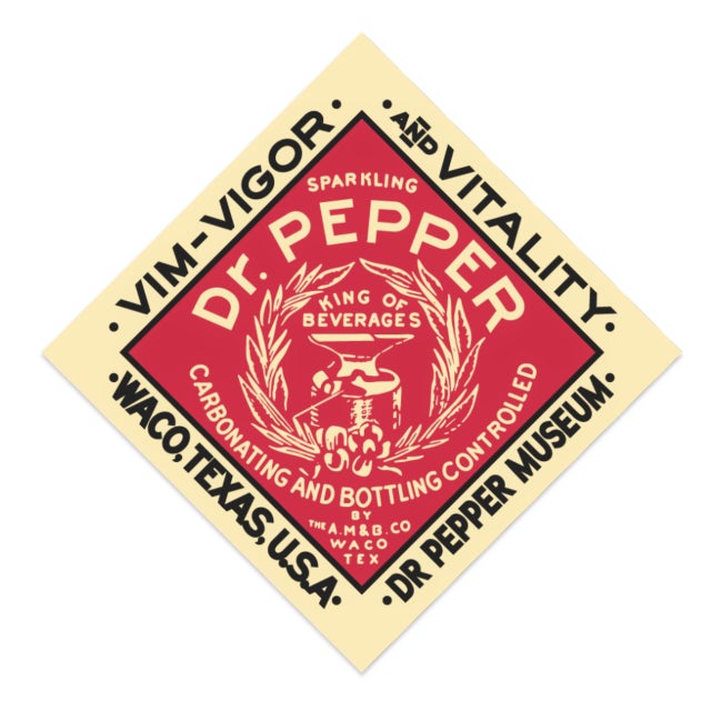 Dr Pepper 1885-1950 | Dr Pepper Museum Gift Shop