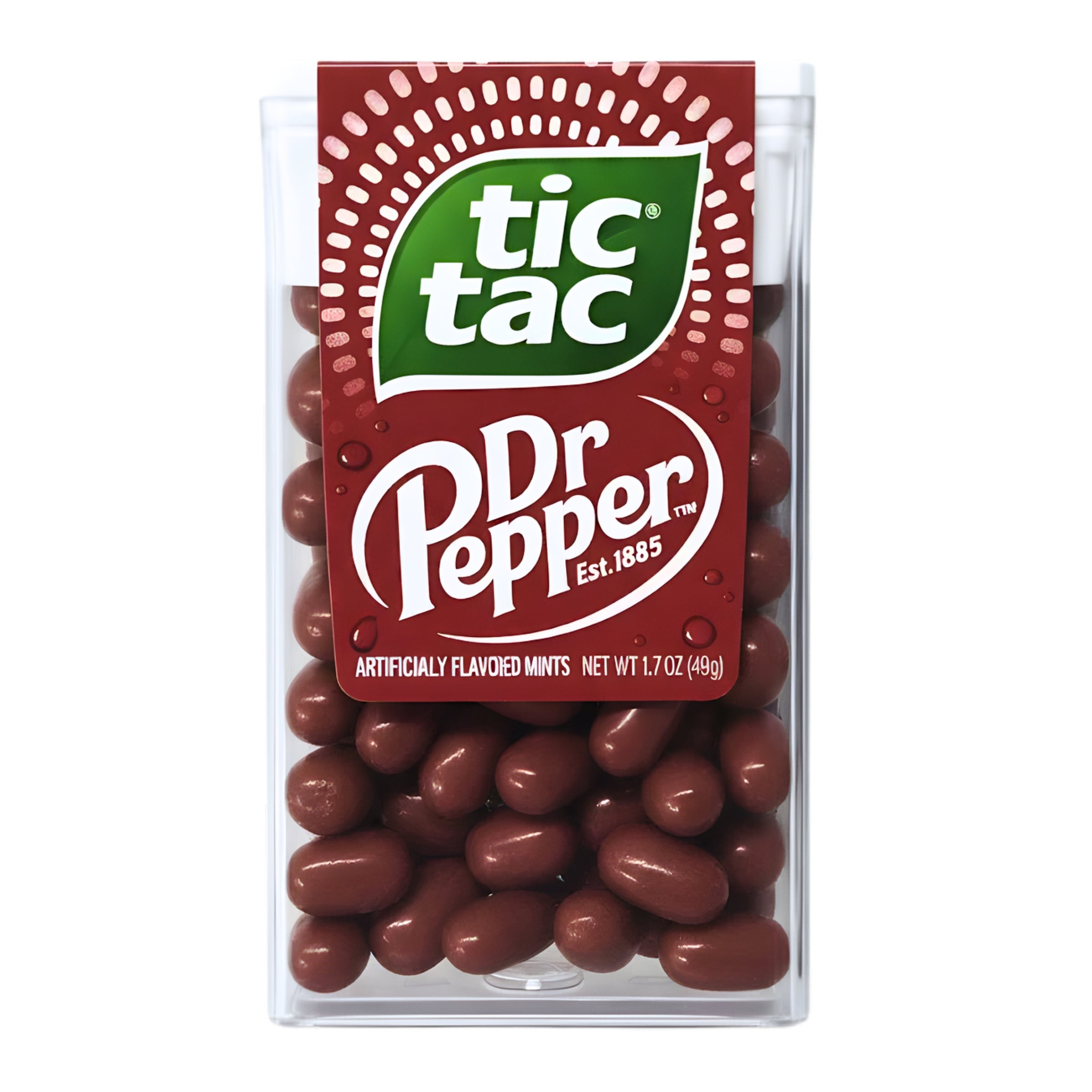 みんとてぃー Dr Pepper Tic Tac Mints 1.7 oz | Dr Pepper Museum Gift Shop