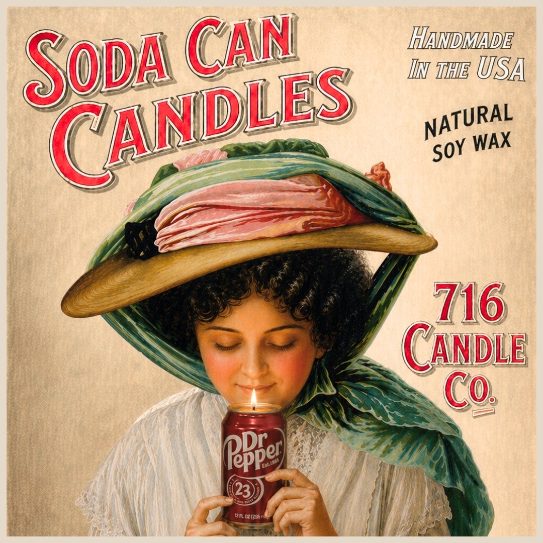Soda Can Candles | Dr Pepper Museum Gift Shop