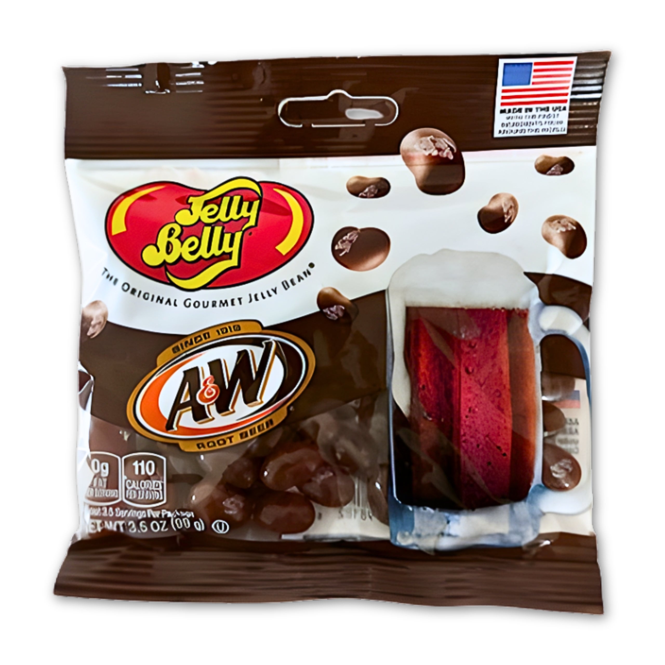 A&W Root Beer Jelly Beans 3.5oz | Dr Pepper Museum Gift Shop