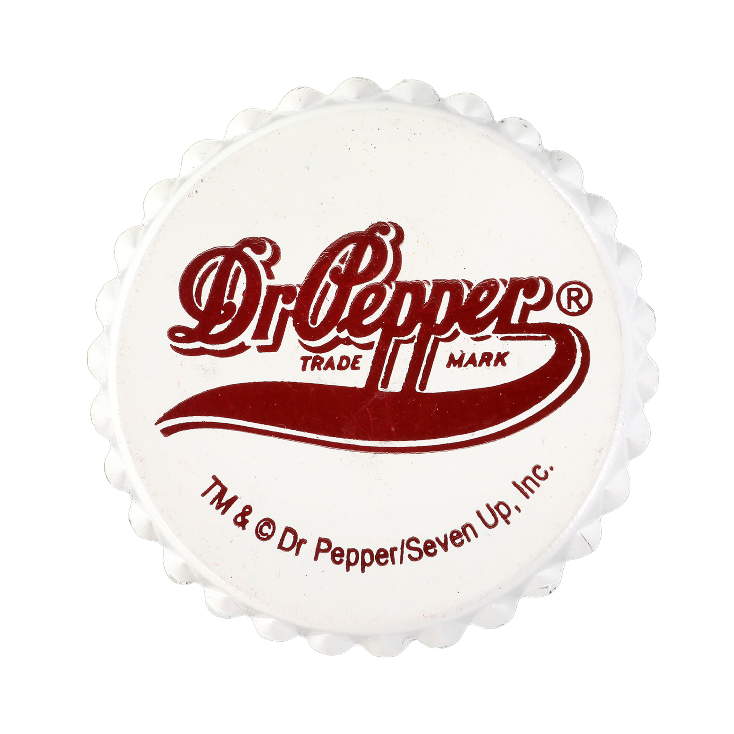 Signature Logo Bottle Cap Dr Pepper Magnet | Dr Pepper Museum Gift