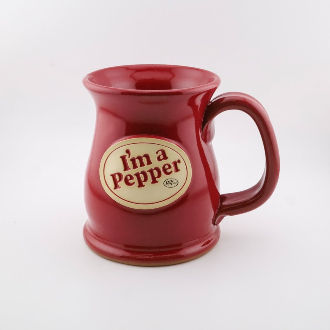 Red I'm A Pepper Stoneware Dr Pepper Mug | Dr Pepper Museum Gift Shop