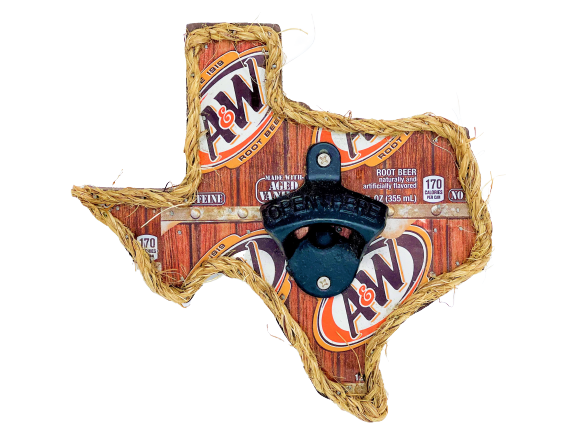 Small Texas Shaped Bottle Opener | Dr Pepper Museum Gift Shop