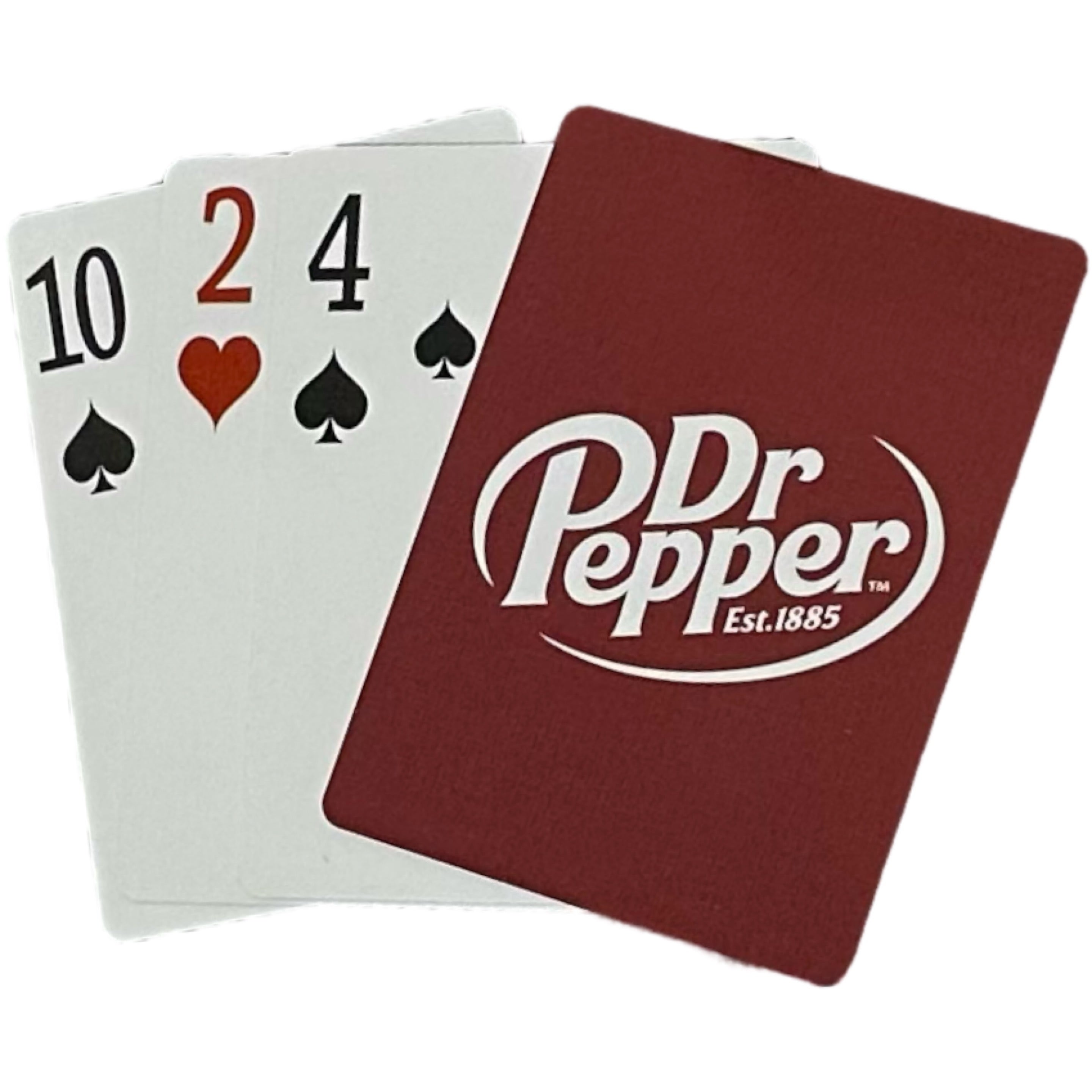 Dr Pepper Modern Logo Playing Cards | Dr Pepper Museum Gift Shop