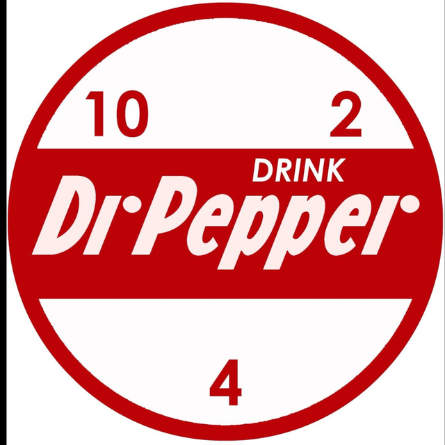 Dr Pepper 10 2 4 Clock Dial Dr Pepper Museum Gift Shop