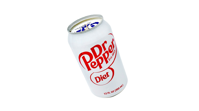 Dr Pepper soda can - Dr Pepper